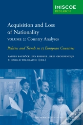 Acquisition And Loss Of Nationality|Volume 2: Country Analyses
