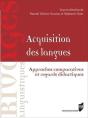 Acquisitions Des Langues ; Approches Comparatives - Preview