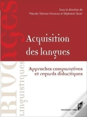 Capa do artigo Acquisitions Des Langues ; Approches Comparatives
