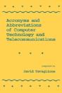 Acronyms And Abbreviations Of Computer Technology And Telecommunications - Preview