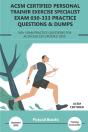 Acsm Certified Personal Trainer Exercise Specialist Exam 030-333 Practice Questions & Dumps - Preview