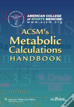Capa do artigo Acsm'S Metabolic Calculations Handbook
