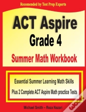 Capa do artigo Act Aspire Grade 4 Summer Math Workbook