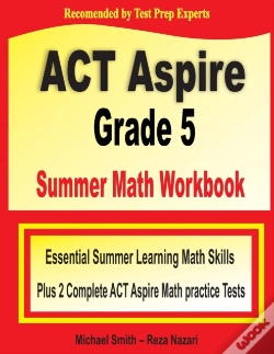 Capa do artigo Act Aspire Grade 5 Summer Math Workbook