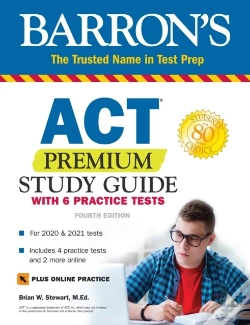 Capa do artigo Act Premium Study Guide With 6 Practice Tests