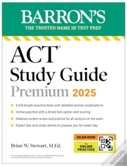Capa do artigo Act Study Guide Premium, 2025: 6 Practice Tests + Comprehensive Review + Online Practice