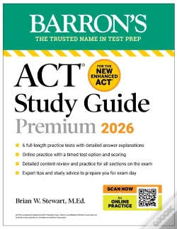 Capa do artigo Act Study Guide Premium, 2026: 6 Practice Tests + Comprehensive Review + Online Practice For The New Enhanced Act