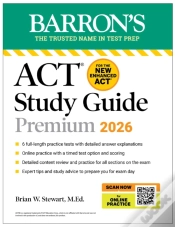 Capa do artigo Act Study Guide Premium, 2026: 6 Practice Tests + Comprehensive Review + Online Practice For The New Enhanced Act