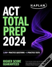 Capa do artigo Act Total Prep 2024: Includes 2,000+ Practice Questions + 6 Practice Tests