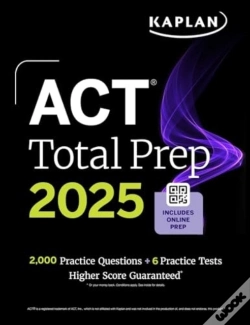 Capa do artigo Act Total Prep 2025: Includes 2,000+ Practice Questions + 6 Practice Tests