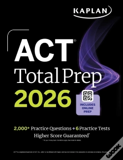 Capa do artigo Act Total Prep 2026: Includes 6 Full Length Tests, 2,000+ Practice Questions + Online Access To A 500+ Question Bank & Video Tutorials