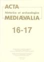 Acta Historica Et Archaeologica Mediaevalia 16-17 - Preview