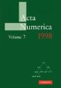Acta Numerica 1998: Volume 7 - Preview