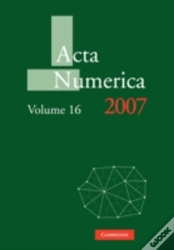 Capa do artigo Acta Numerica 2007: Volume 16