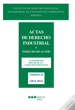 Capa do artigo Actas De Derecho Industrial. Vol. 36 (2015-2016)