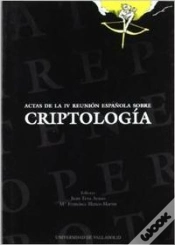 Capa do artigo Actas De La Iv Reunion Española Sobre Criptologia