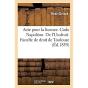 Acte Pour La Licence. Code Napoleon. De L'Usufruit. Procedure Civile. Des Reprises D'Instance - Preview