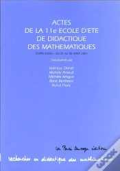 Capa do artigo Actes De La 11e Ecole D