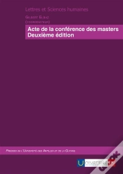 Capa do artigo Actes De La Conference Des Masters