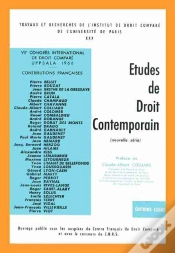 Capa do artigo Actes Du 7e Congrès International De Droit Comparé ; Uppsala 1966