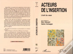 Capa do artigo Acteurs De L'Insertion ; L'Ecrit