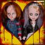Action-Figure Living Dead Dolls - Chucky & Tiffany Set 25 cm - Preview