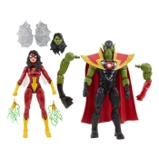 Capa do artigo Action-Figure Marvel Legends Figures Skrull Queen & Super-Skrull 15 cm