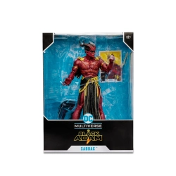 Capa do artigo Action-Figure Mcfarlane Dc Comics Black Adam Sabbac Mega