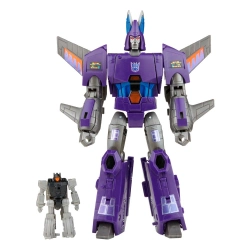 Capa do artigo Action-Figure Transformers Voyager Class Cyclonus & Nightstick 18 cm