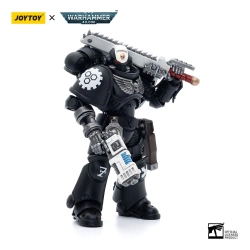 Capa do artigo Action-Figure Warhammer 40k 1/18 Iron Hands Assault Intercessors Sergeant Kalock 12 cm