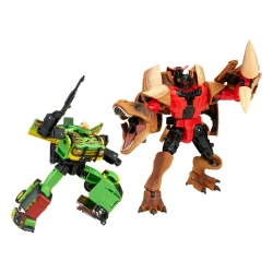 Capa do artigo Action-Figures Jurassic Park x Transformers - Tyrannocon Rex 18 cm & Autobot