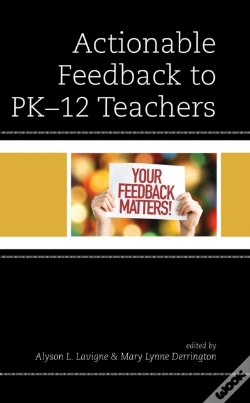 Capa do artigo Actionable Feedback To Pk-12 Teachers