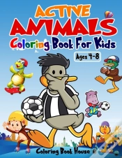 Capa do artigo Active Animals Coloring Book