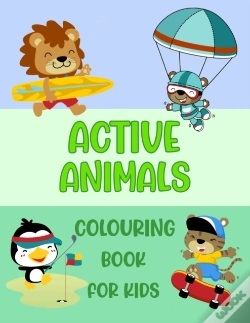 Capa do artigo Active Animals Colouring Book For Kids