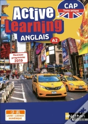 Capa do artigo Active Learning ; Anglais ; Cap ; A2 (Édition 2019)