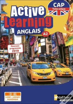 Capa do artigo Active Learning ; Anglais ; Cap ; A2 (Édition 2019)
