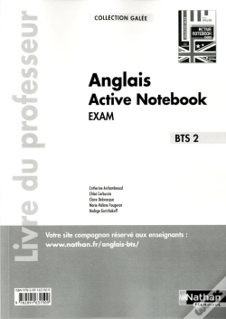 Capa do artigo Active Notebook Bts 2 Anglais Galée Livre Du Professeur