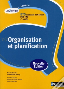 Capa do artigo Activite 4 Organisation Et Planification Bts 1 (Lees Activites) Eleve 2012