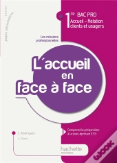 Activité T.1 ; L'Accueil En Face A Face ; 1ère Bac Pro Accueil, Relation Clients Et Usagers ; Livre De L'Élève