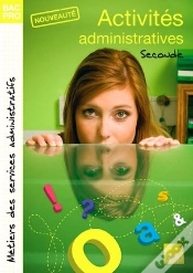 Capa do artigo Activités Administratives ; Bac Pro ; Seconde ; Livre De L