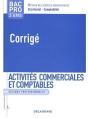 Activités Commerciales Et Comptables ; Bac Pro ; 2nde Professionnelle - Preview