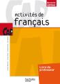 Activités De Français ; Cap ; Livre Du Professeur (Édition 2014) - Preview