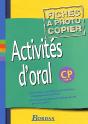 Activités D'Oral ; Cp ; Fichier Photocopiable - Preview