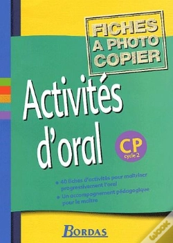 Capa do artigo Activités D'Oral ; Cp ; Fichier Photocopiable