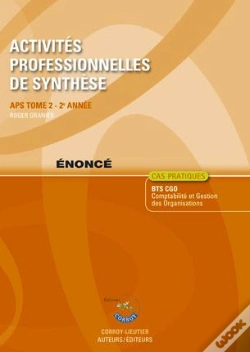 Capa do artigo Activites Professionnelles De Synthese (Aps) T2 Enonce - Apsdu Bts Cgo 2e Annee (Pochette)