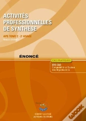 Activites Professionnelles De Synthese (Aps) T.2 Enonce - Apsdu Bts Cgo 2e Annee