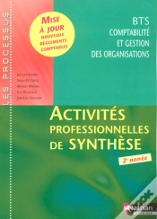 Capa do artigo Activités Professionnelles De Synthèse (Processus) ; Bts Cgo 2e Année ; Livre De L