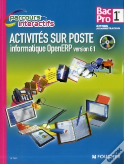 Capa do artigo Activités Sur Poste Informatique ; 1ère Bac Pro ; Openerp Version 6.1