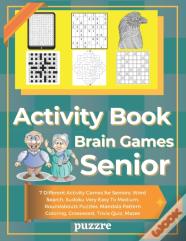 Activity Book Brain Game Senior