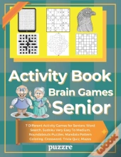Activity Book Brain Game Senior